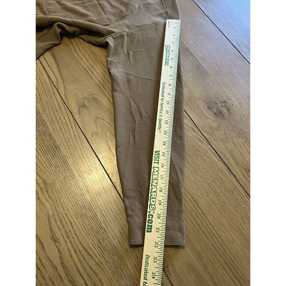 J.Jill Brown Button Up Long Sleeve Collared Polyester Shirt Size Medium Career - Picture 12 of 14